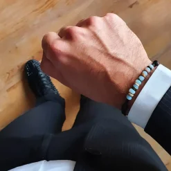 Discount Michaël Vessière Bracelet Antique Egyptien Porte-Bonheur Sur Cordon