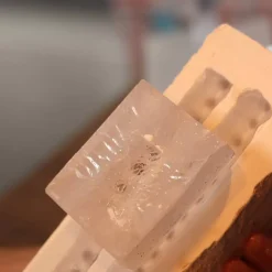 Online Michaël Vessière Bracelet Bretzel Incolore Pate De Cristal