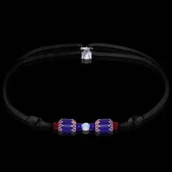 Discount Michaël Vessière Bracelet Chevron Verre De Murano - 50 Ex