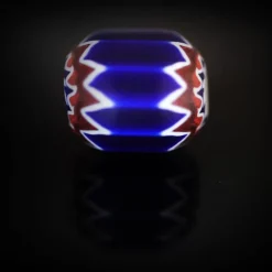 Discount Michaël Vessière Bracelet Chevron Verre De Murano - 50 Ex