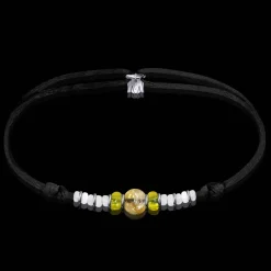 Sale Michaël Vessière Bracelet Citrine + Verre De Murano
