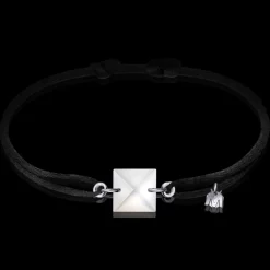 Best Michaël Vessière Bracelet Cristal Iceberg Sur Cordon - 50 Ex
