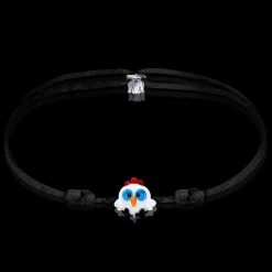 Outlet Michaël Vessière Bracelet Maurice Le Coq Sur Cordon