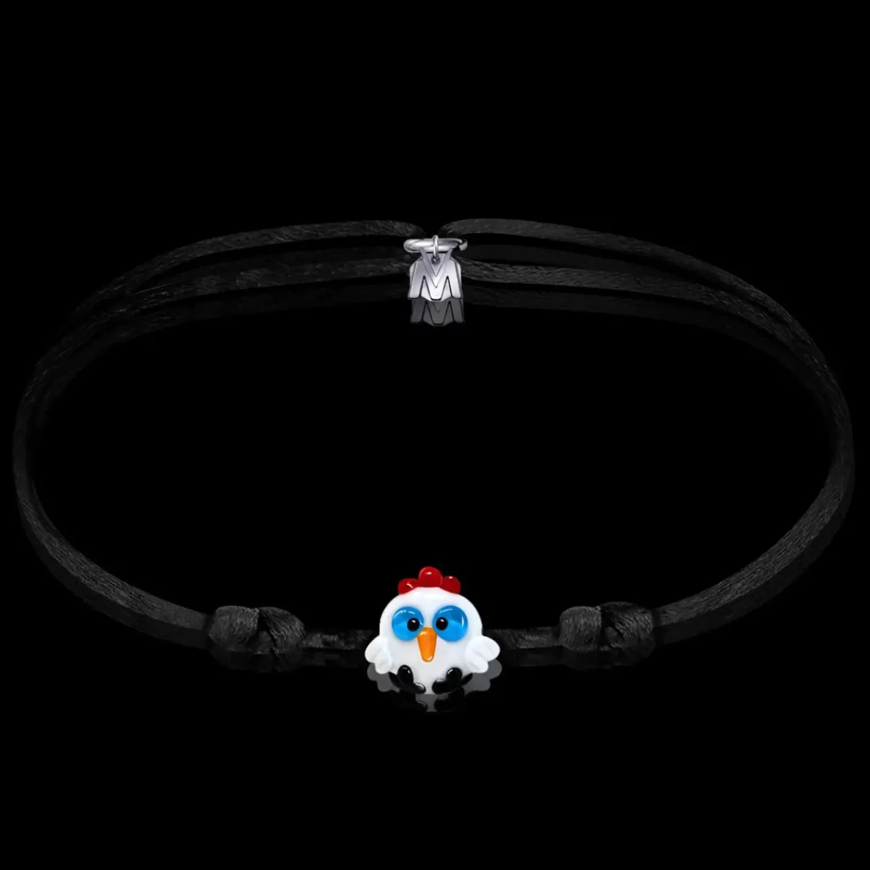 Outlet Michaël Vessière Bracelet Maurice Le Coq Sur Cordon