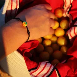 Sale Michaël Vessière Bracelet Mirabelle De Lorraine Sur Cordon
