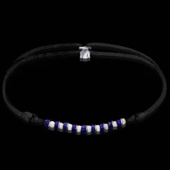 Outlet Michaël Vessière Bracelet Petit Prince Verre De Murano Sur Cordon