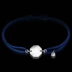 Michaël Vessière Bracelet Porte-Bonheur Pierre Clair Cordon Bleu