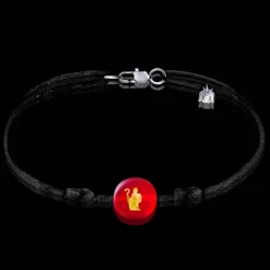 Clearance Michaël Vessière Bracelet Saint Nicolas Sur Cordon
