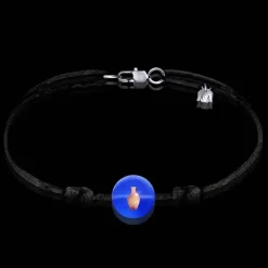 Best Michaël Vessière Bracelet Signe Astrologique Verseau Sur Cordon