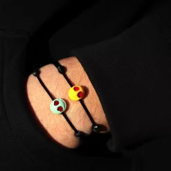 Outlet Michaël Vessière Bracelet Smiley "Je T'Aime A La Folie" (Elle)