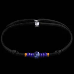Hot Michaël Vessière Bracelet Sodalite + Verre De Murano