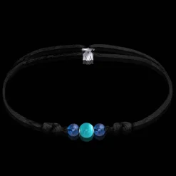 Michaël Vessière Bracelet Turquoise + Verre Made In France