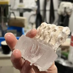 Michaël Vessière Collier Bretzel Incolore Pate De Cristal
